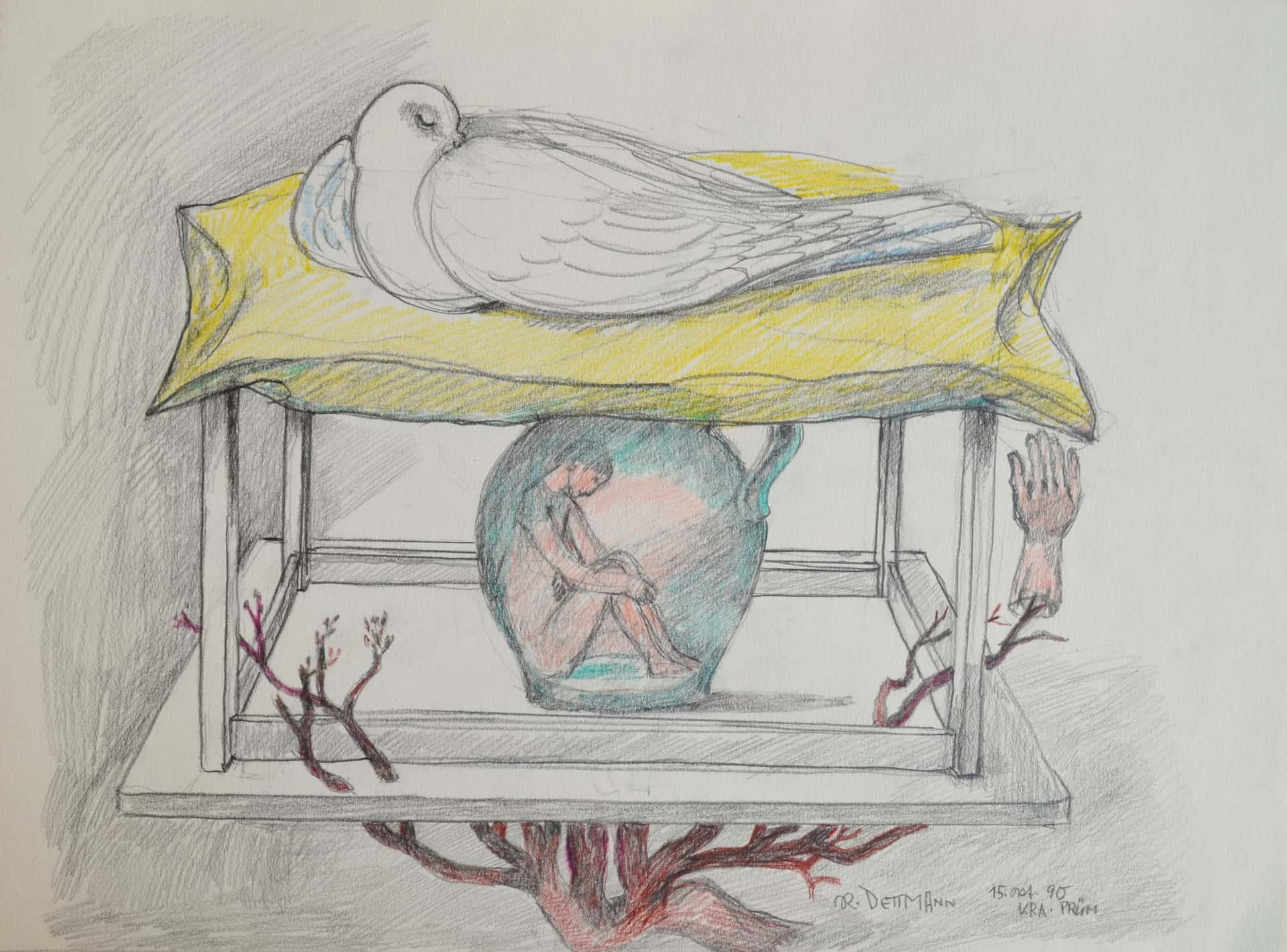 Surrealistische Komposition