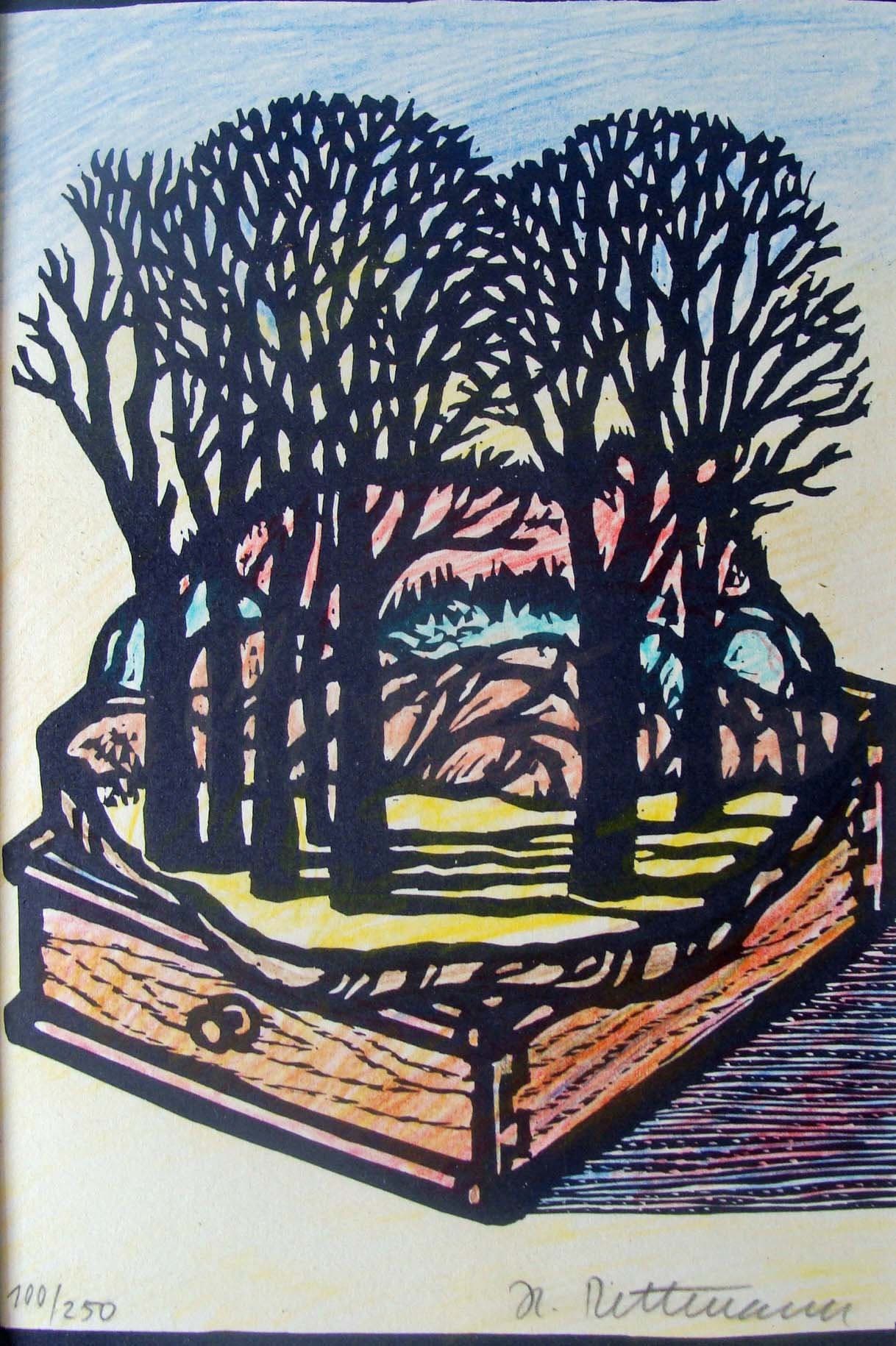 Landschaft in Schublade