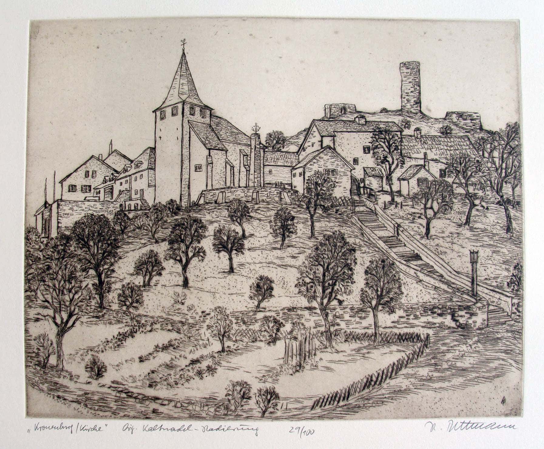 Kirche in Kronenburg