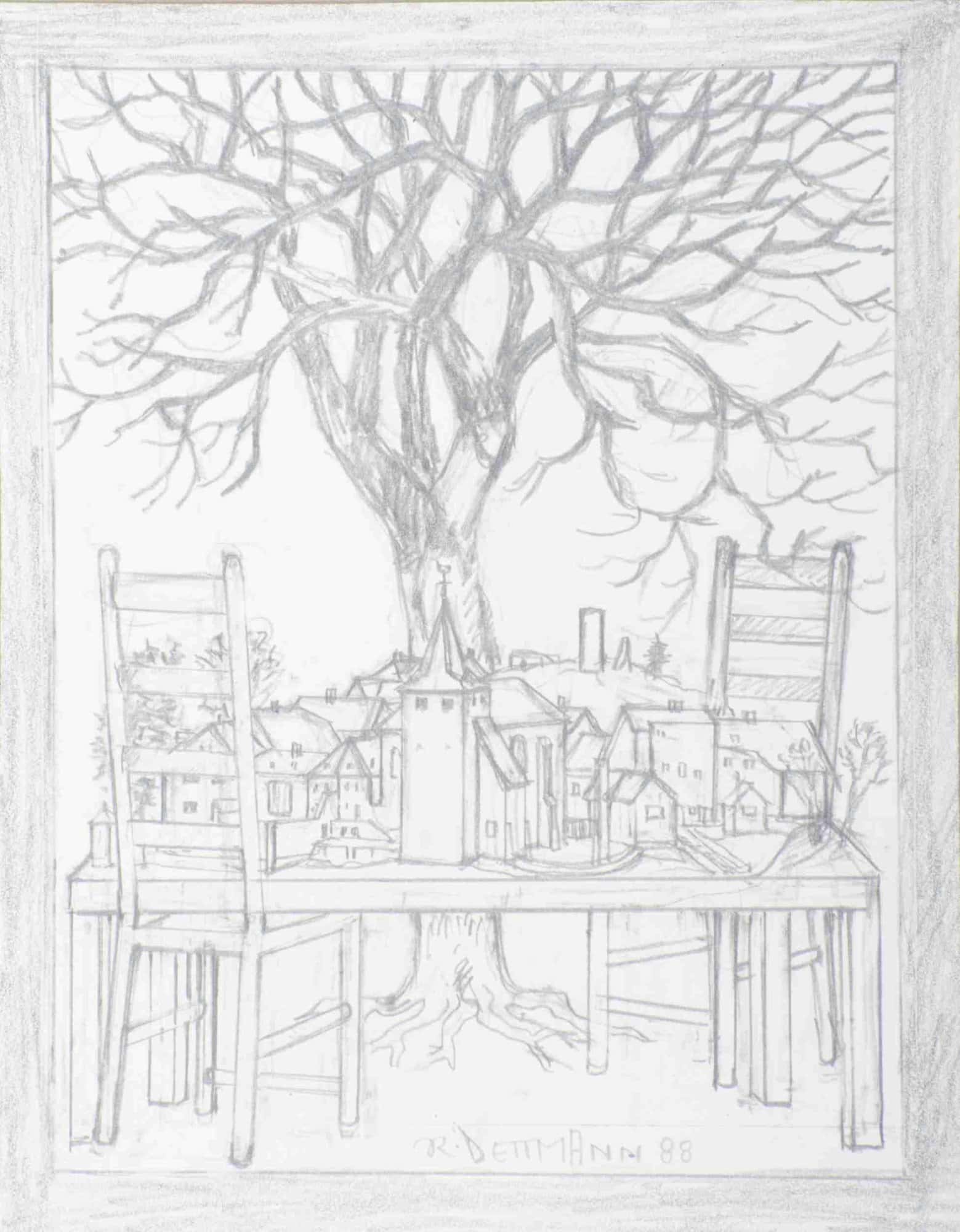 Kronenburg auf Stühlen