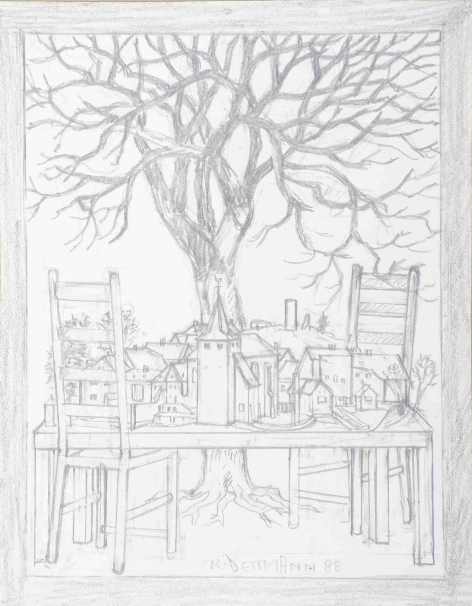 Kronenburg auf Stühlen