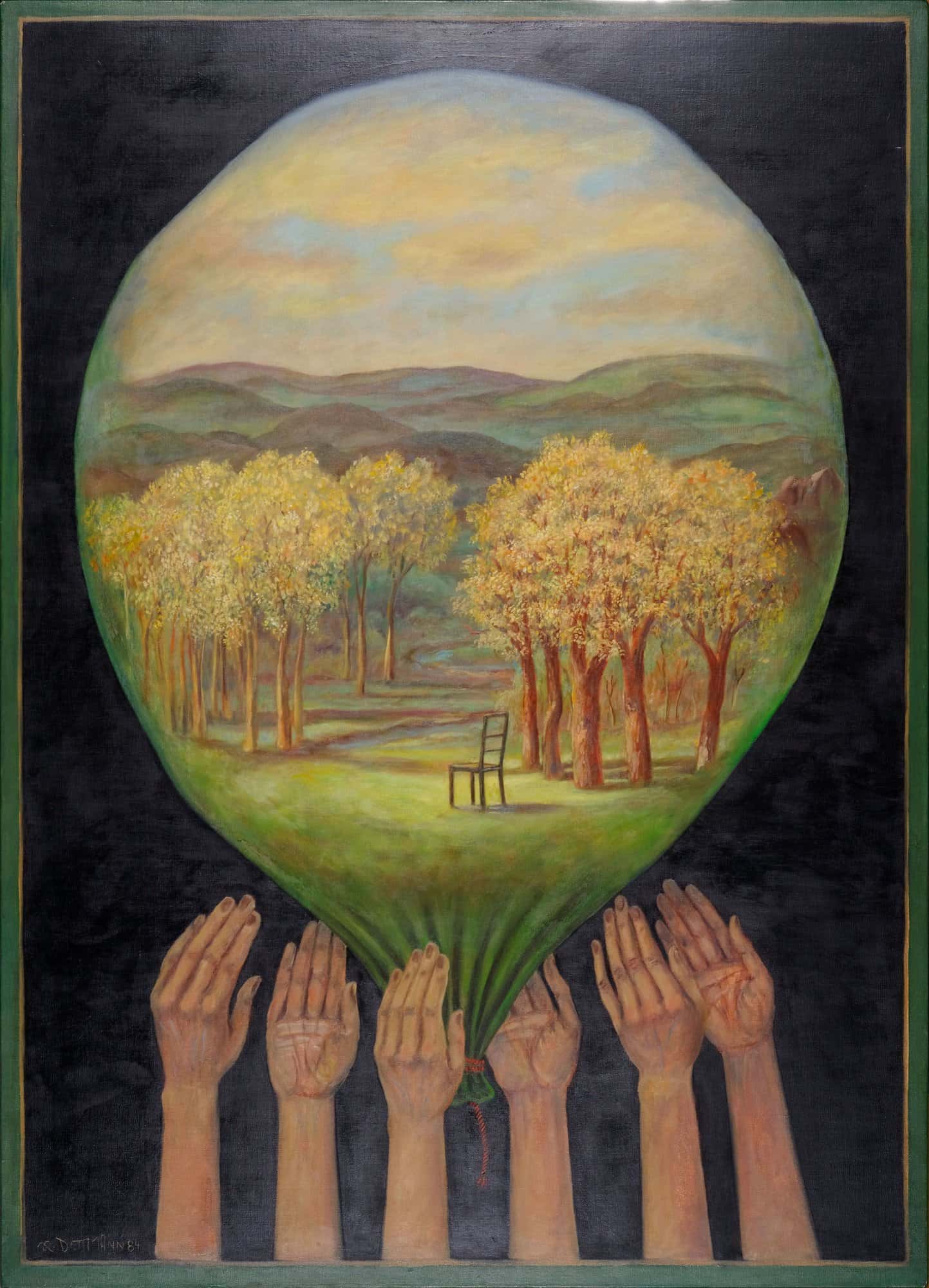 Entschwindende Landschaft