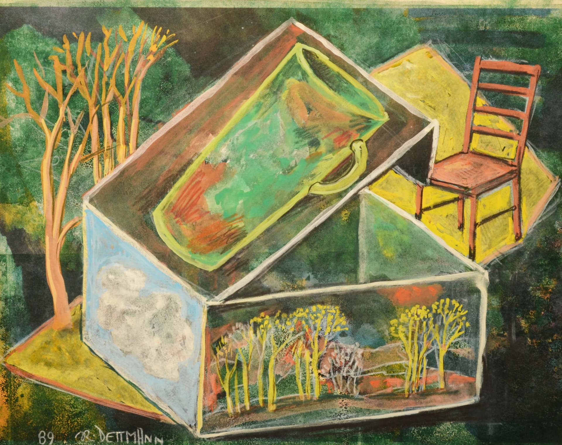 Surrealistisches Stillleben