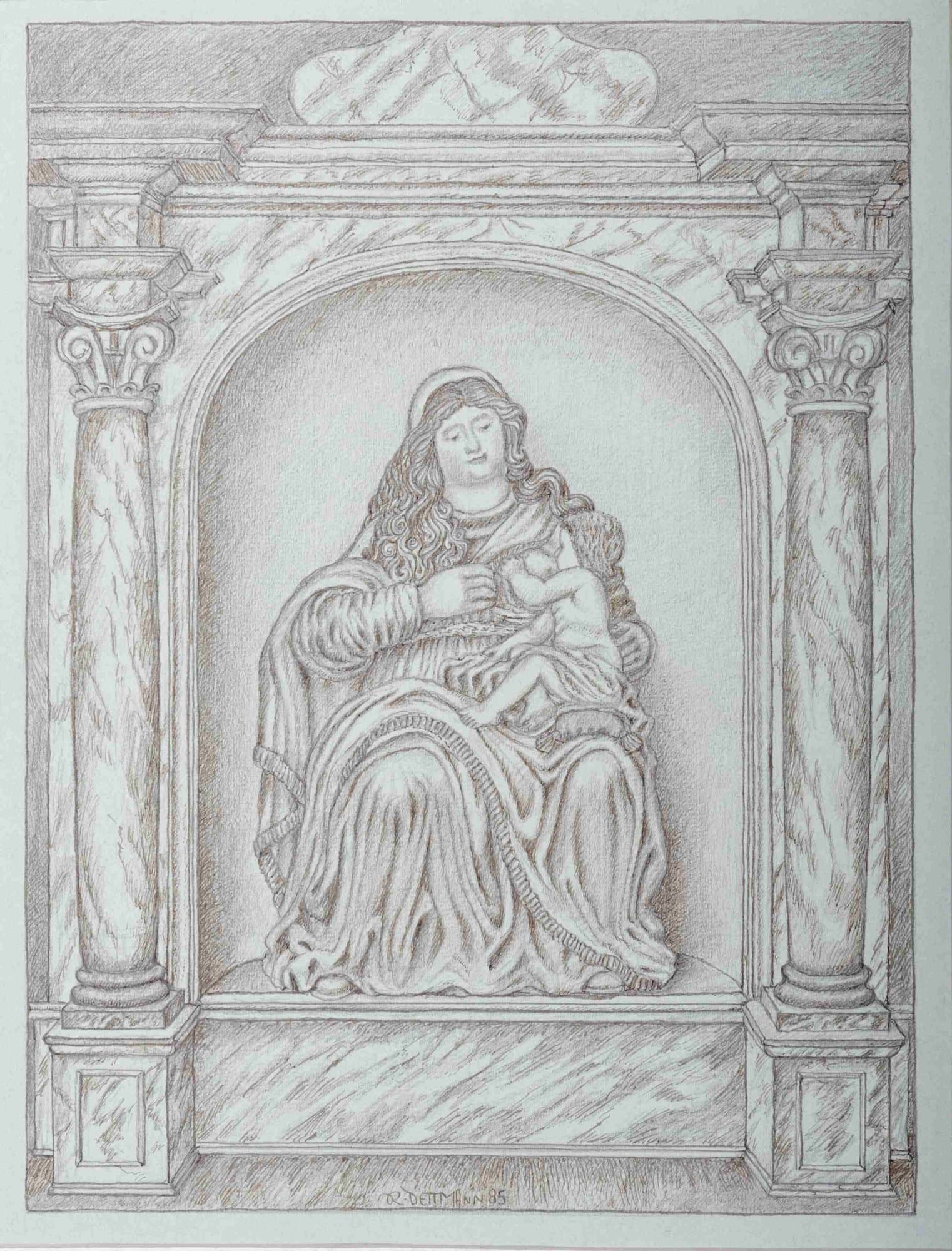 Nährende Madonna, Kyllburg