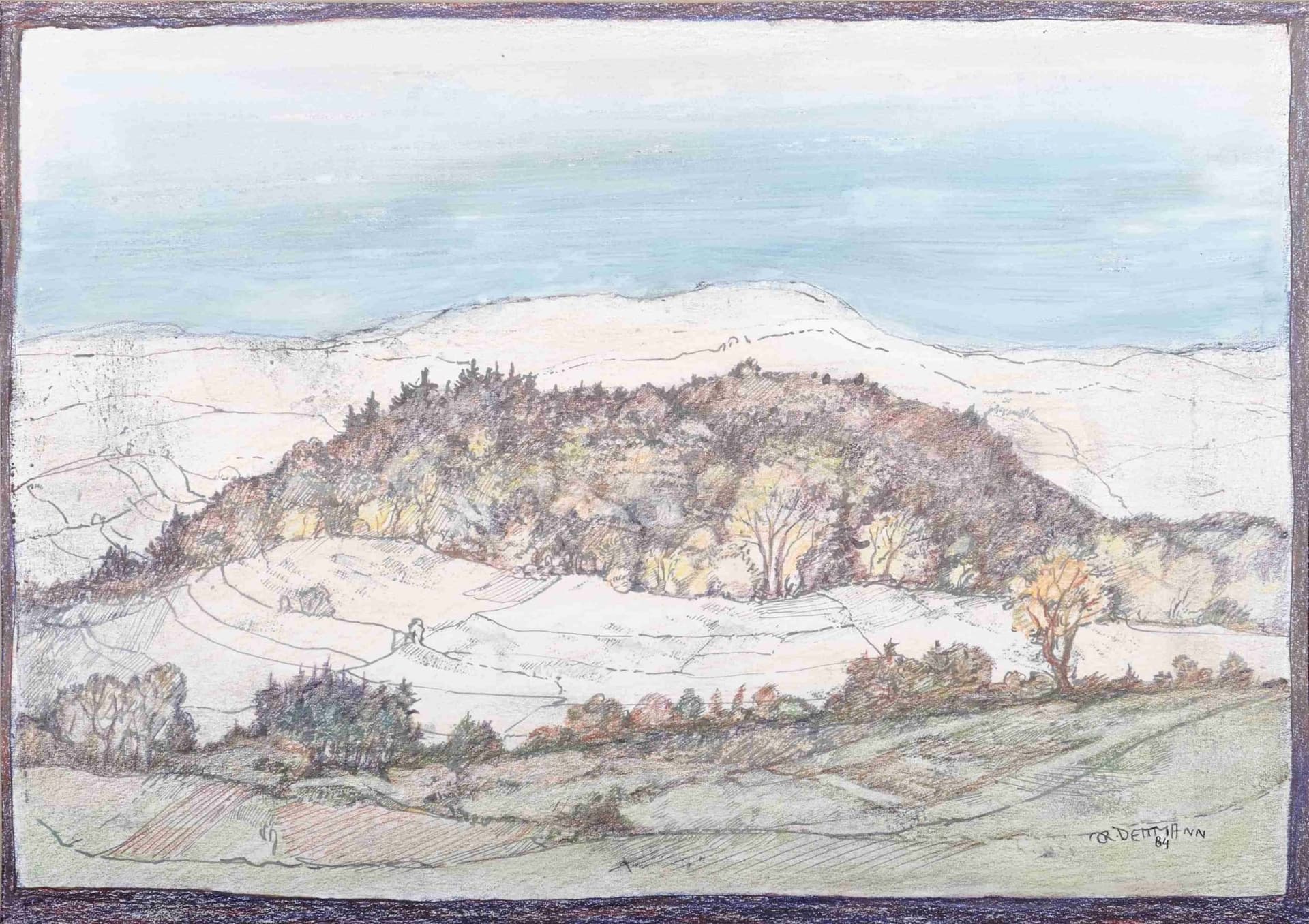 Landschaft vor Hillesheim