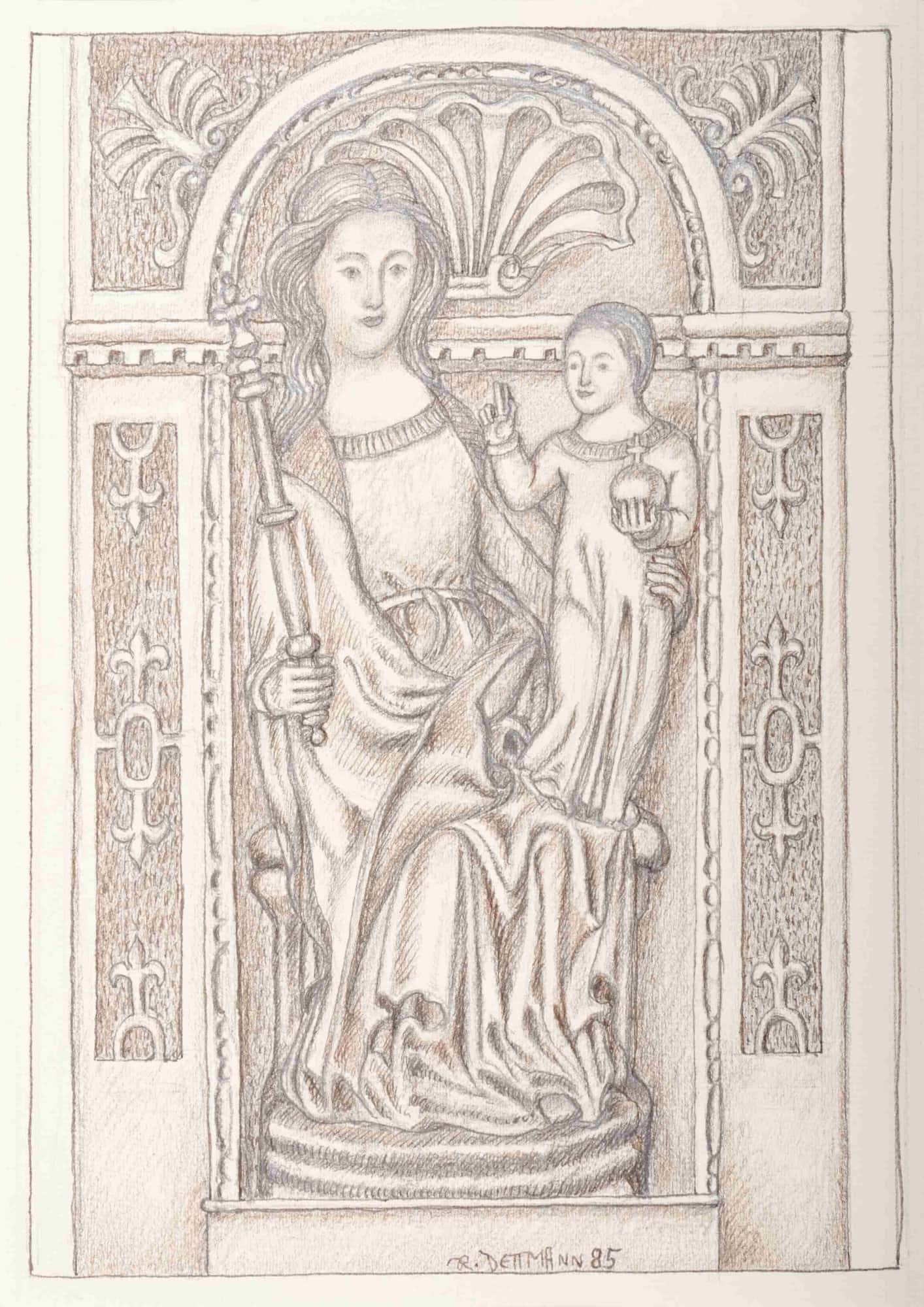 Madonna mit Kind St. Thomas