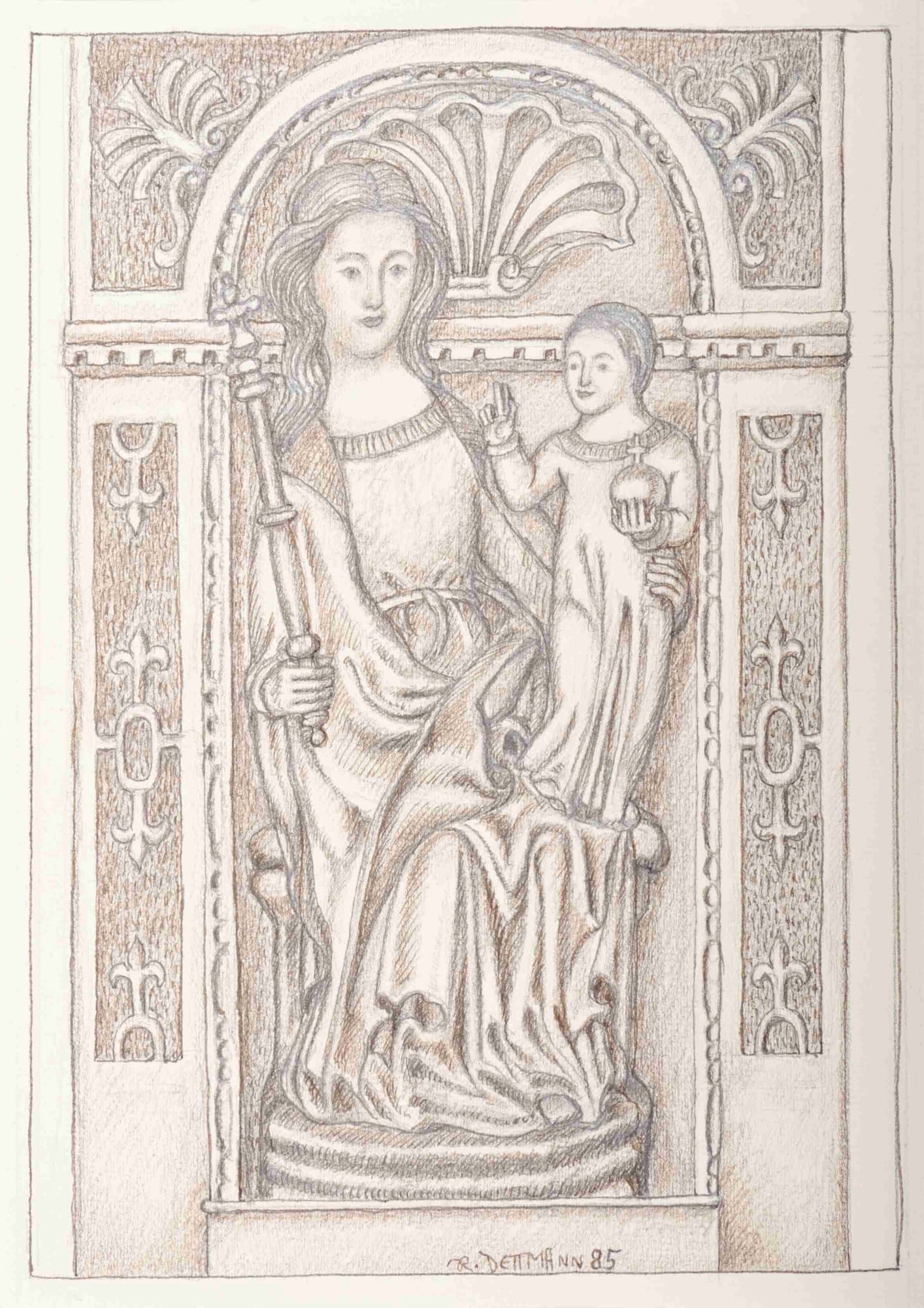 Madonna mit Kind St. Thomas