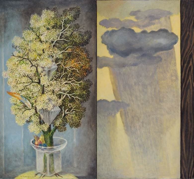 Totenzettel eines Baums