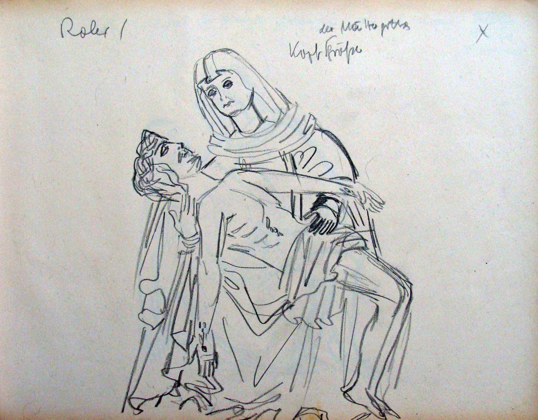 Pieta, Rohr