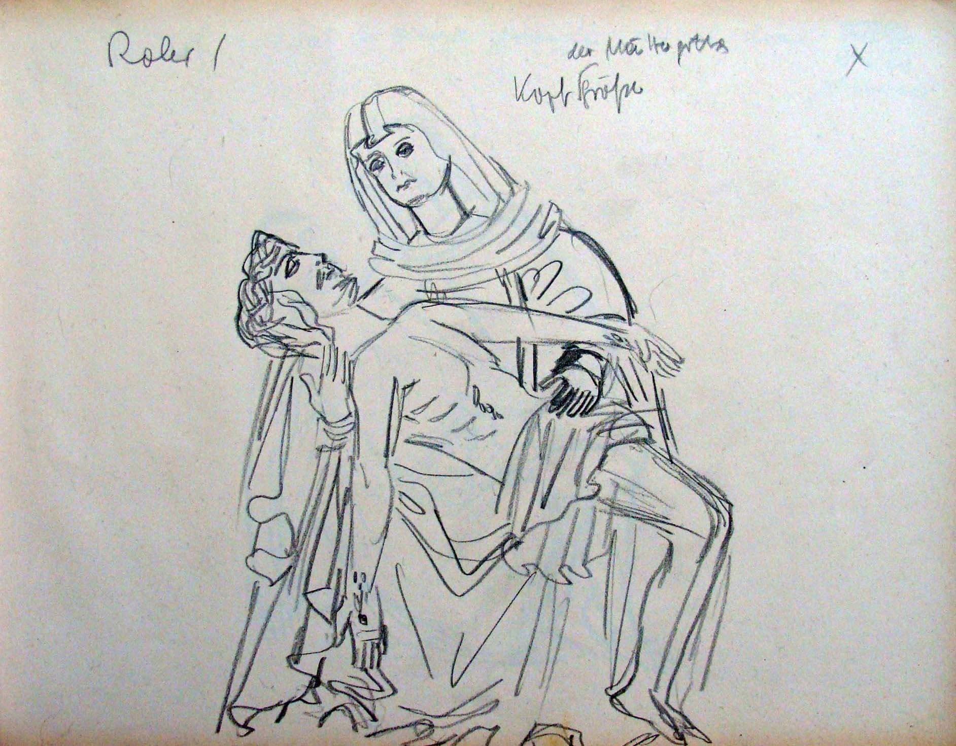 Pieta, Rohr