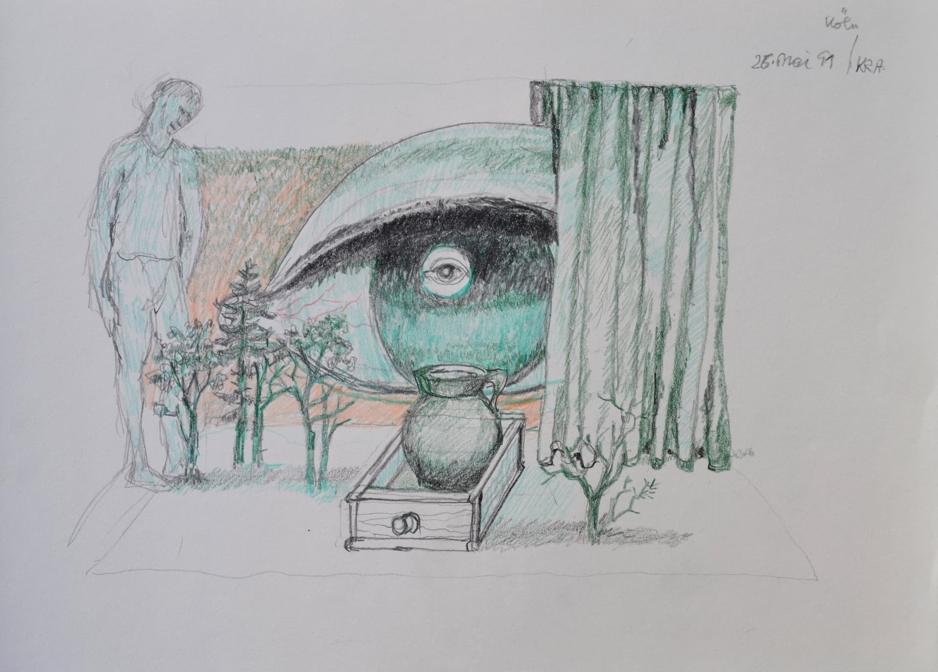 Surrealistische Komposition