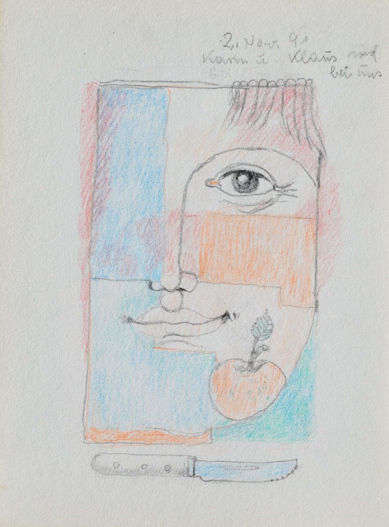 Surrealistisches Portrait