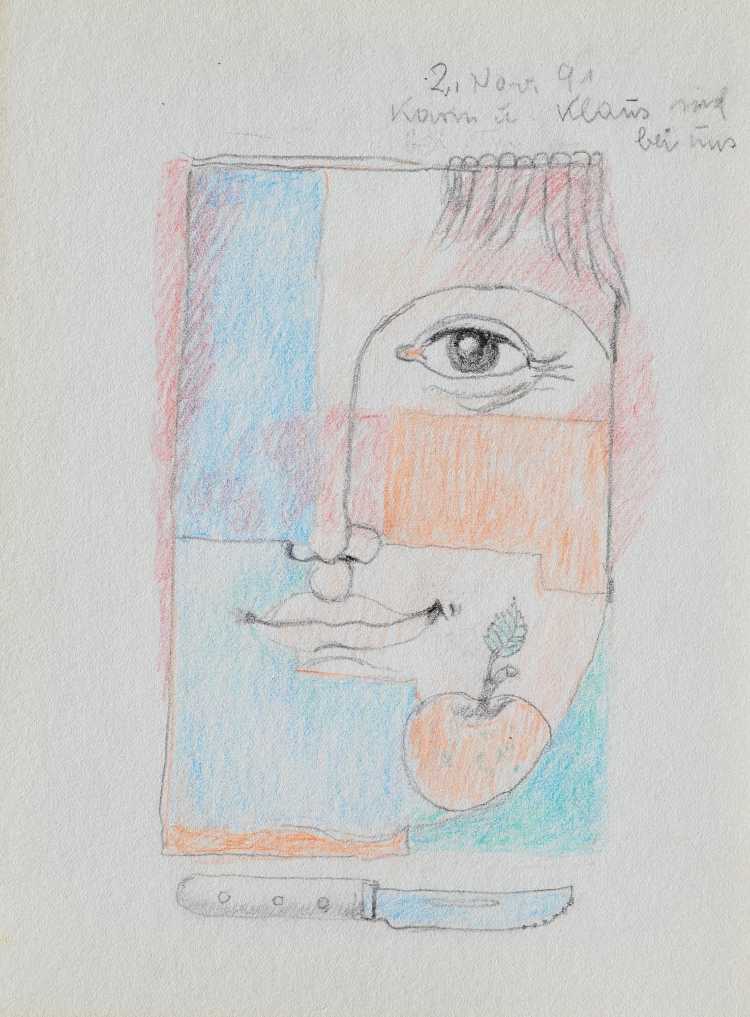 Surrealistisches Portrait