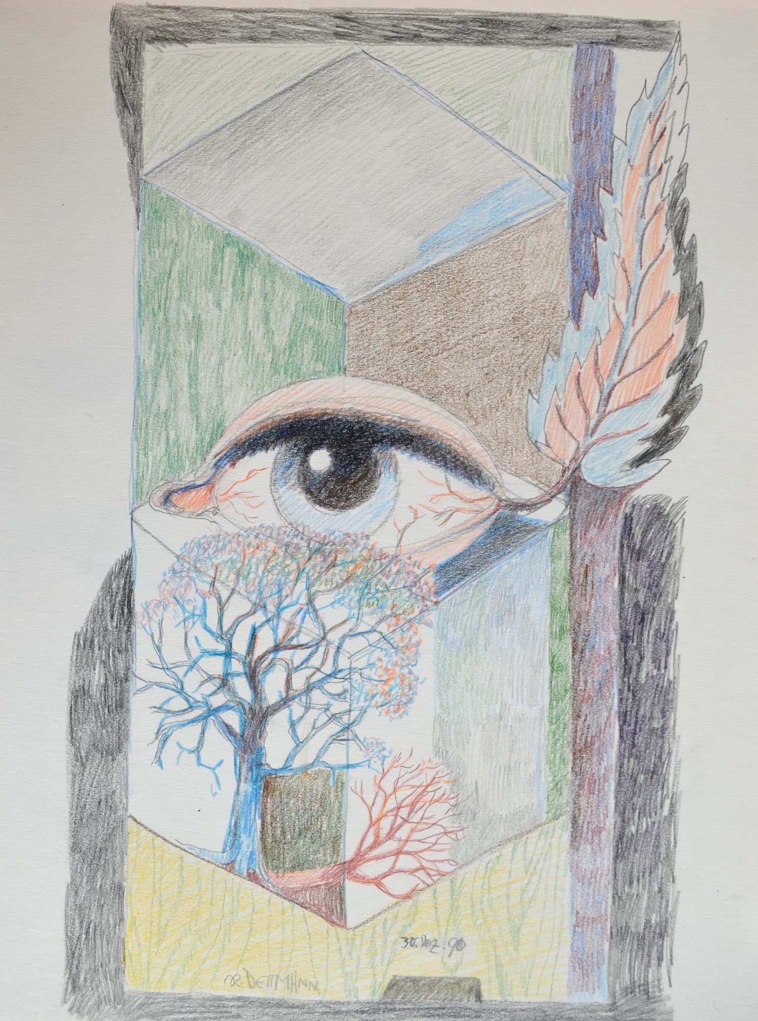 Surrealistische Komposition