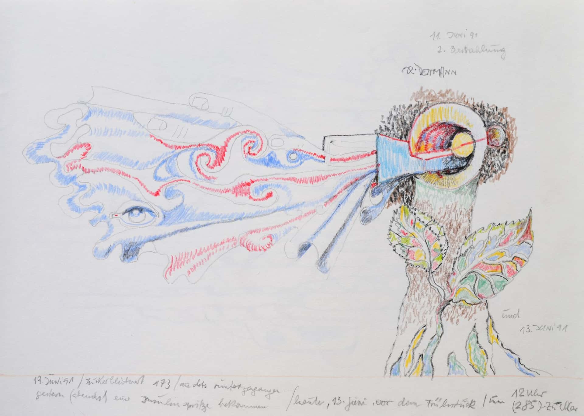 Surrealistischer Baum